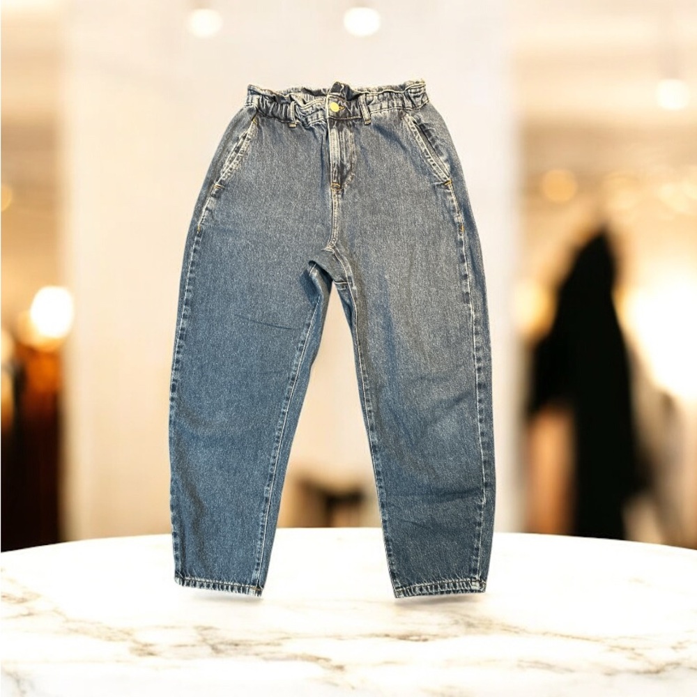 Zara Stylish Blue High Waist Women's Jeans, size 4, EUC